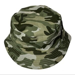 💸 Y2K Camo Green Bucket Hat OS